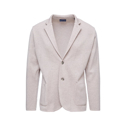 Emanuel Berg | Gilet en laine mérinos Premium  - Beige