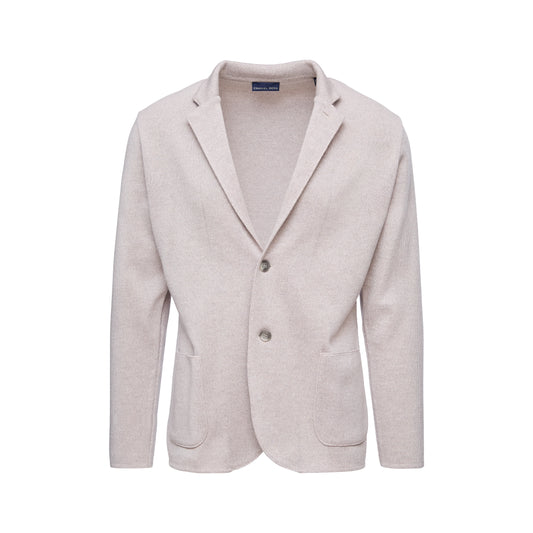 Emanuel Berg | Gilet en laine mérinos Premium  - Beige