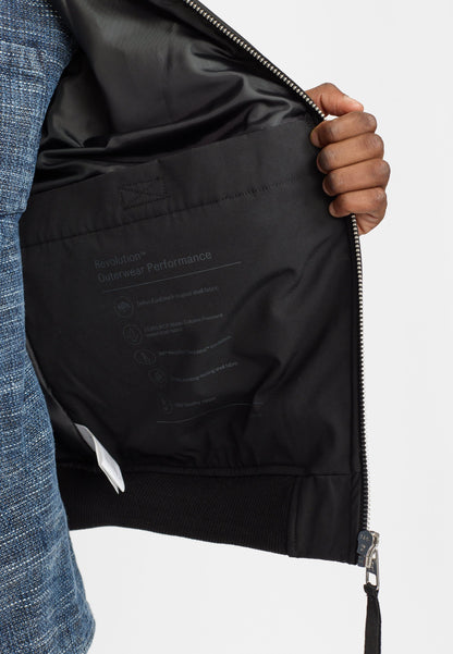 Revolution | La veste bomber rembourrée - Noir