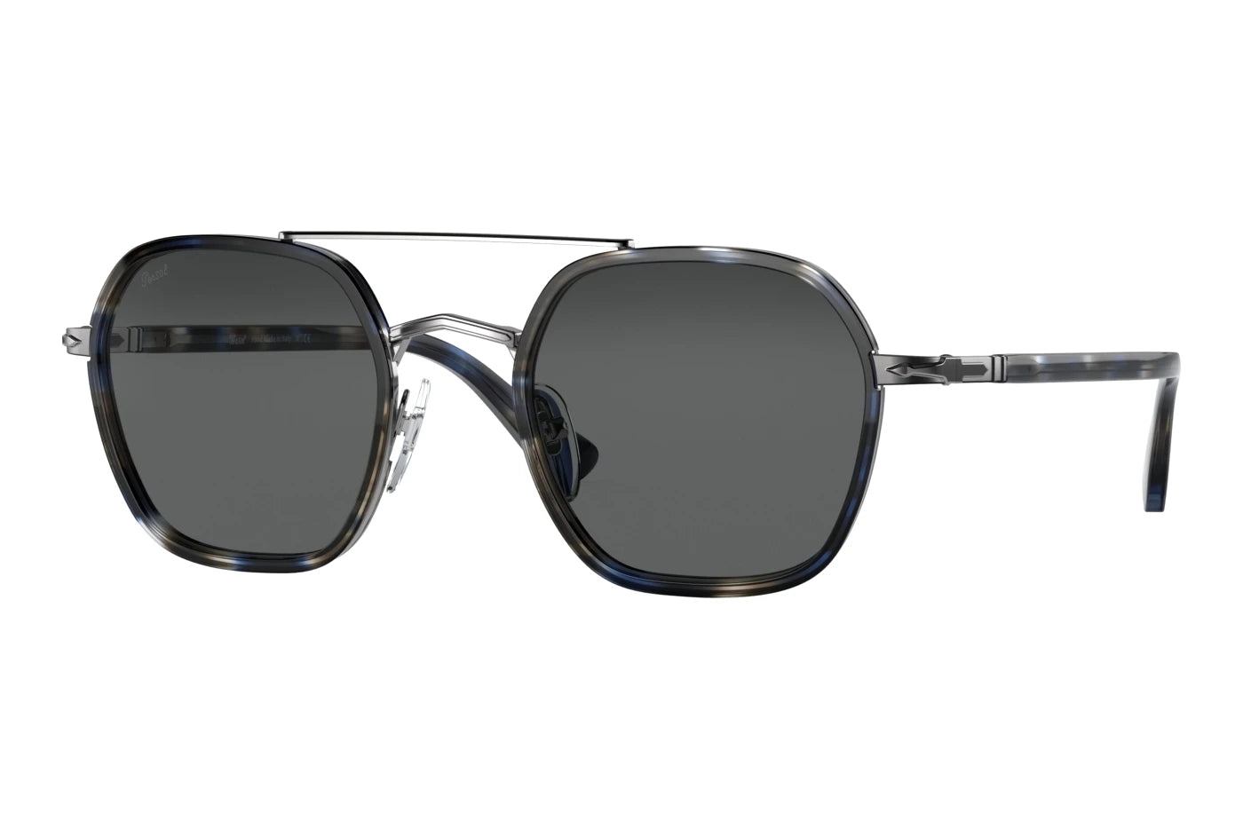 Persol | lunettes de soleil Po2480s - Rayé bleu-gris