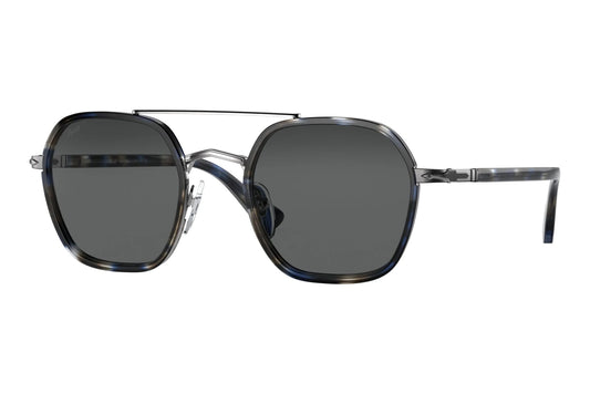 Persol | lunettes de soleil Po2480s - Rayé bleu-gris