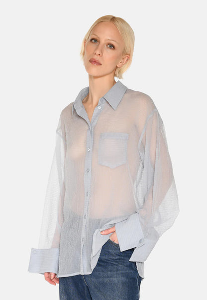 Minimum | Blouse "PINA" - Bleu clair