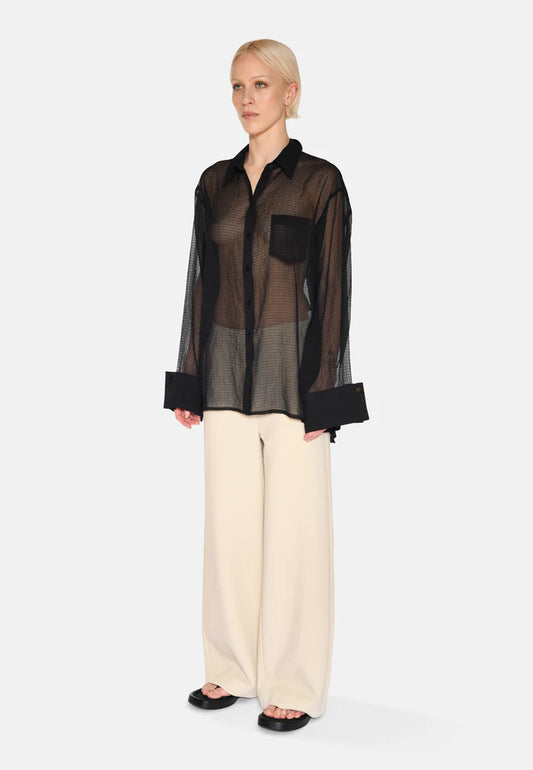 Minimum | Blouse "PINA" - Noir