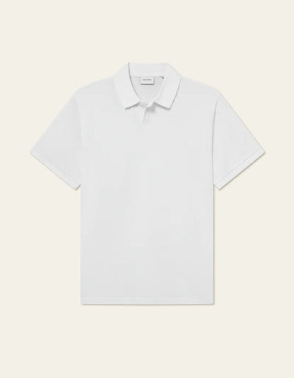 Les Deux | Polo piqué 2.0 - Blanc
