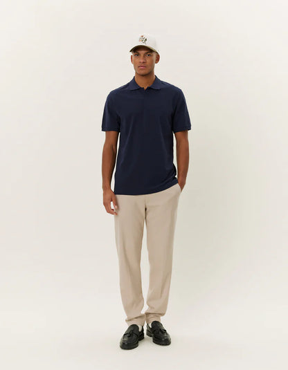 Les Deux | Polo piqué 2.0 - Bleu Marine