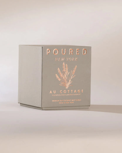 POURED New York | Bougie - Au cottage ( 10 oz )