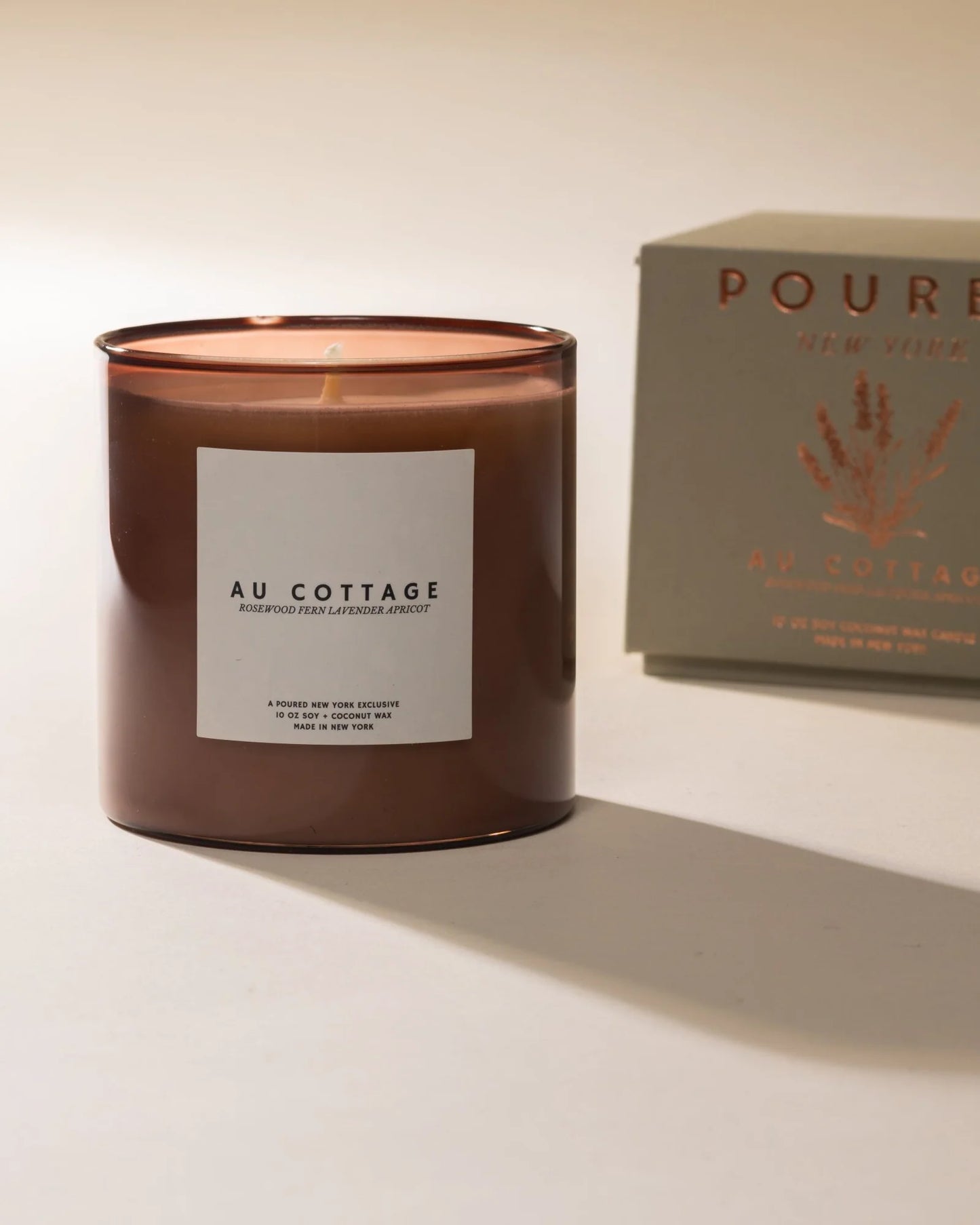 POURED New York | Bougie - Au cottage ( 10 oz )