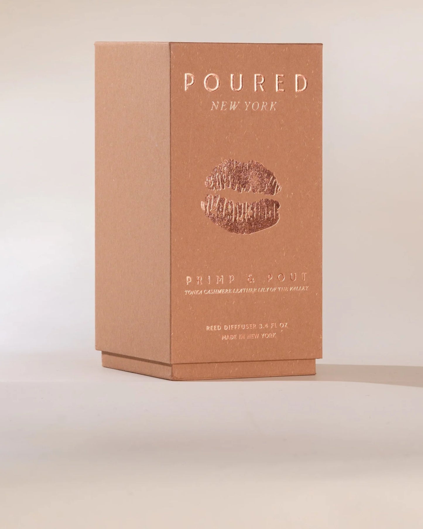 POURED New York | diffuseur - Primp & Pout (  3.4 FL OZ )