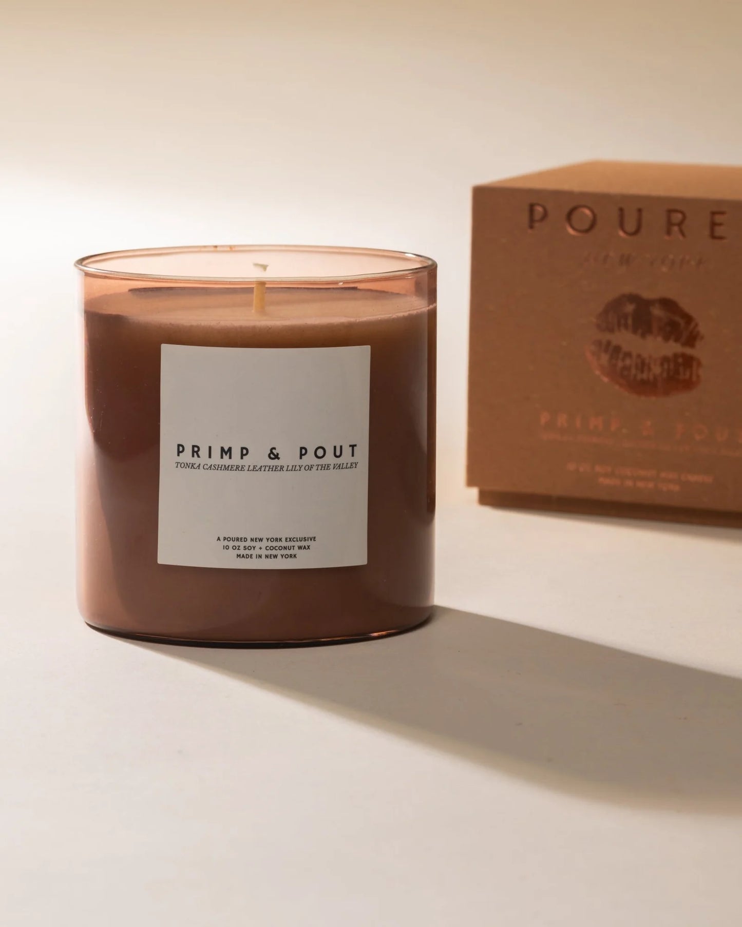 POURED New York | Bougie - Primp & pout ( 10 oz )