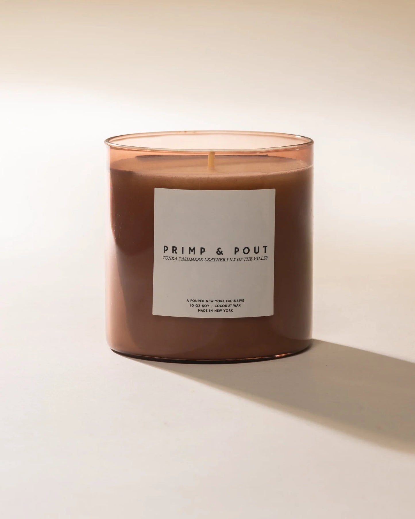POURED New York | Bougie - Primp & pout ( 10 oz )