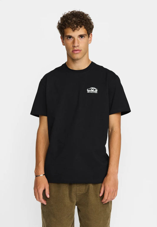 REVOLUTION | T-shirt ample / 1453 POR - Noir