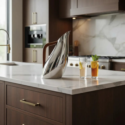 Nambé | Le Pichet ''Pulse'' en acier inoxydable