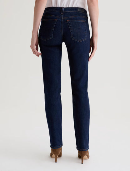 AG Jeans | Le jean ''Sandra'' taille basse coupe droite - Indigo moderne