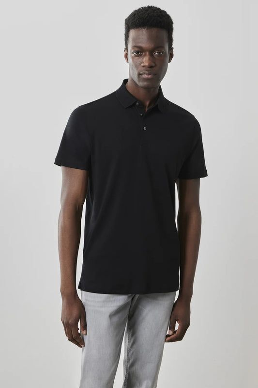 Robert Barakett | Le polo Barakett - Noir