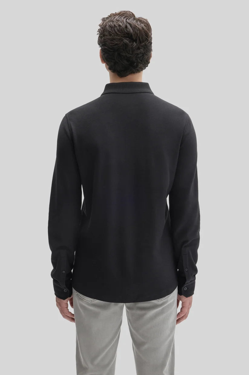 Robert Barakett | Chemise en tricot "Sorrell" - Noir