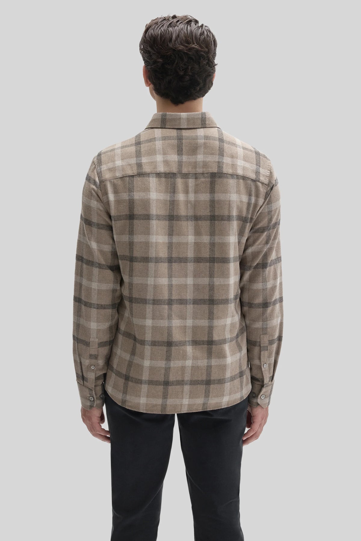Robert Barakett | Chemise en flanelle tissée Liam - Sequoia