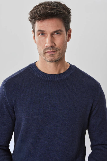 Robert Barakett | Pull de luxe "Bertona" - Bleu