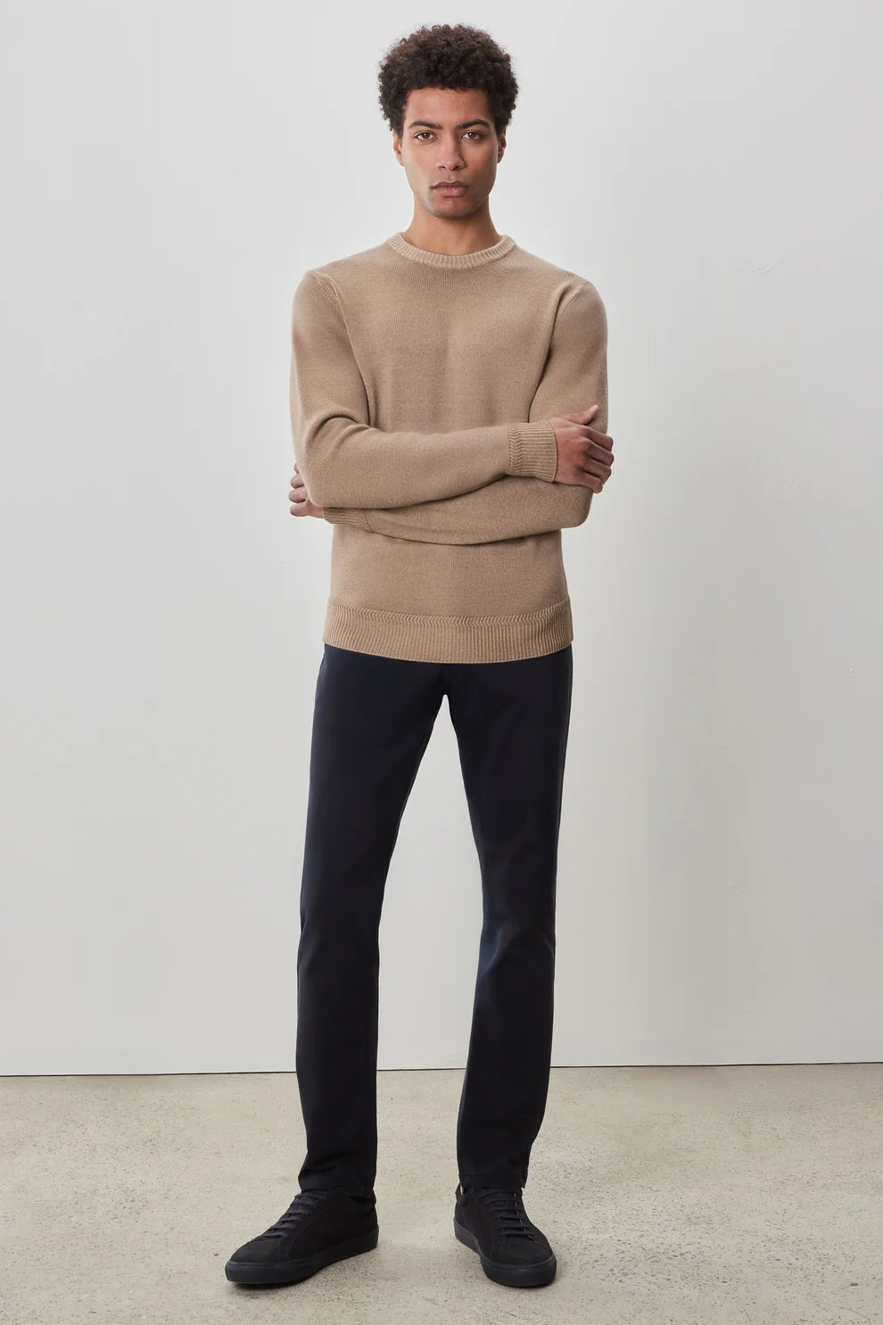 Robert Barakett | Pull de luxe "Bertona" -Beige