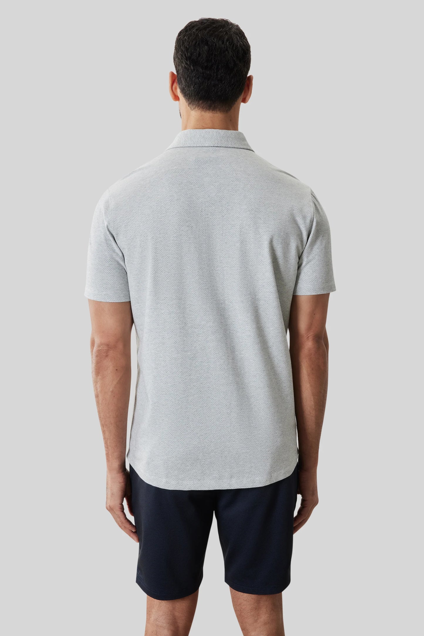 Robert Barakett | Chemise en maille "Keyes" - Gris