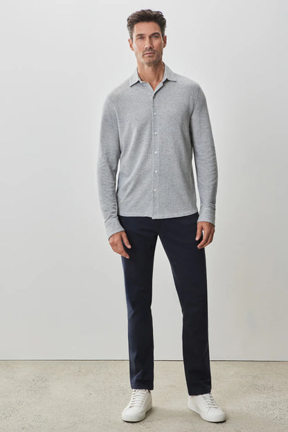 Robert Barakett | La Chemise en tricot ''Dobston'' - Gris