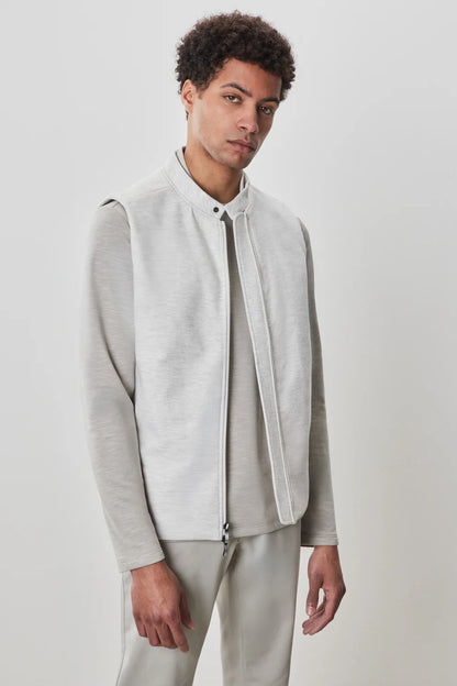 Robert Barakett | Gilet "Nedsand" - Gris clair