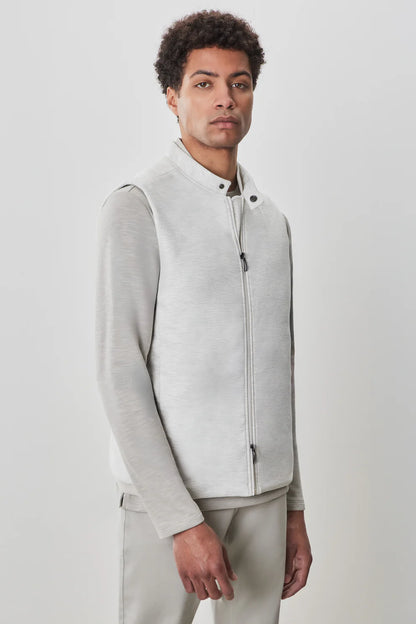 Robert Barakett | Gilet "Nedsand" - Gris clair