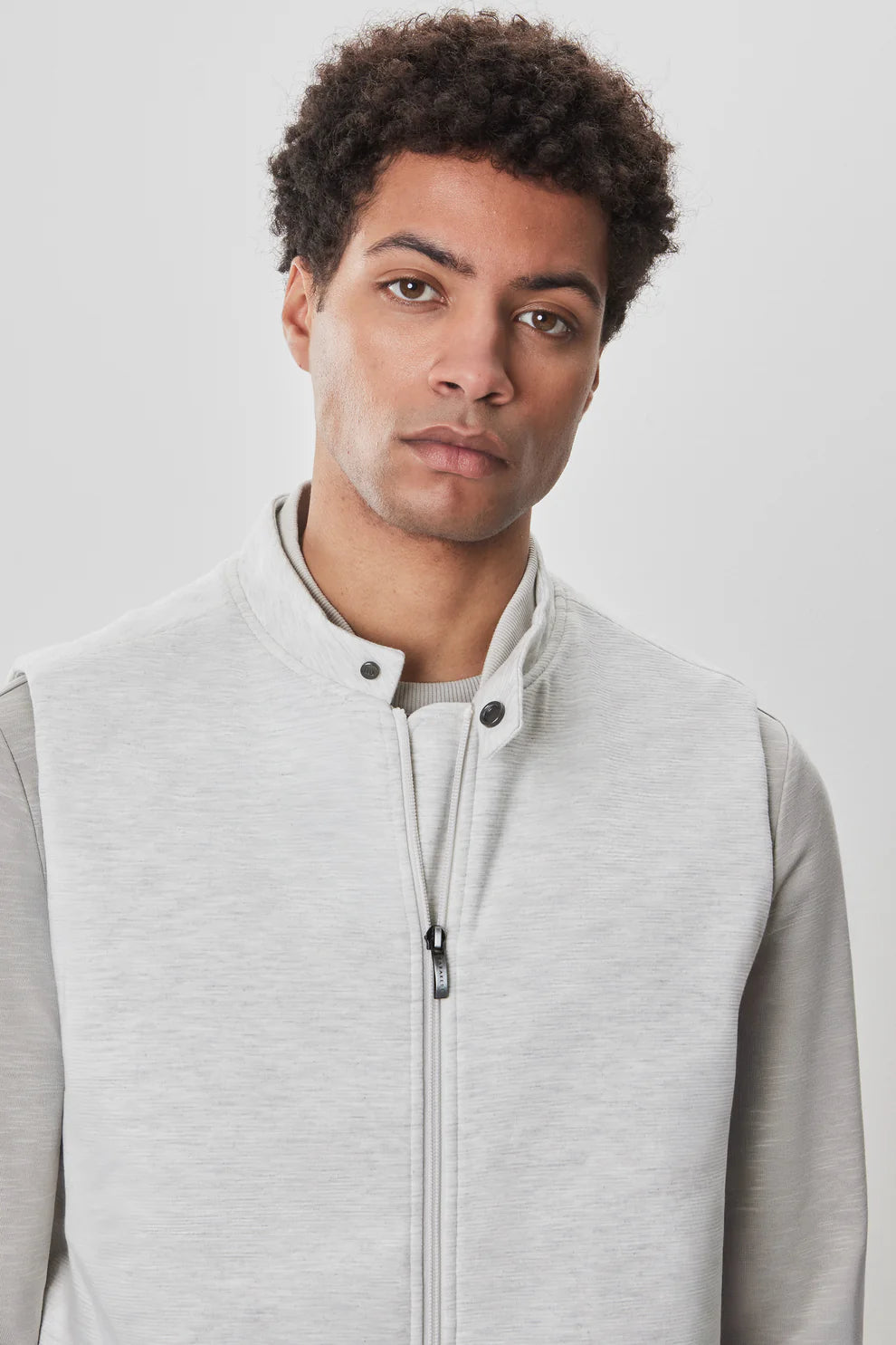 Robert Barakett | Gilet "Nedsand" - Gris clair