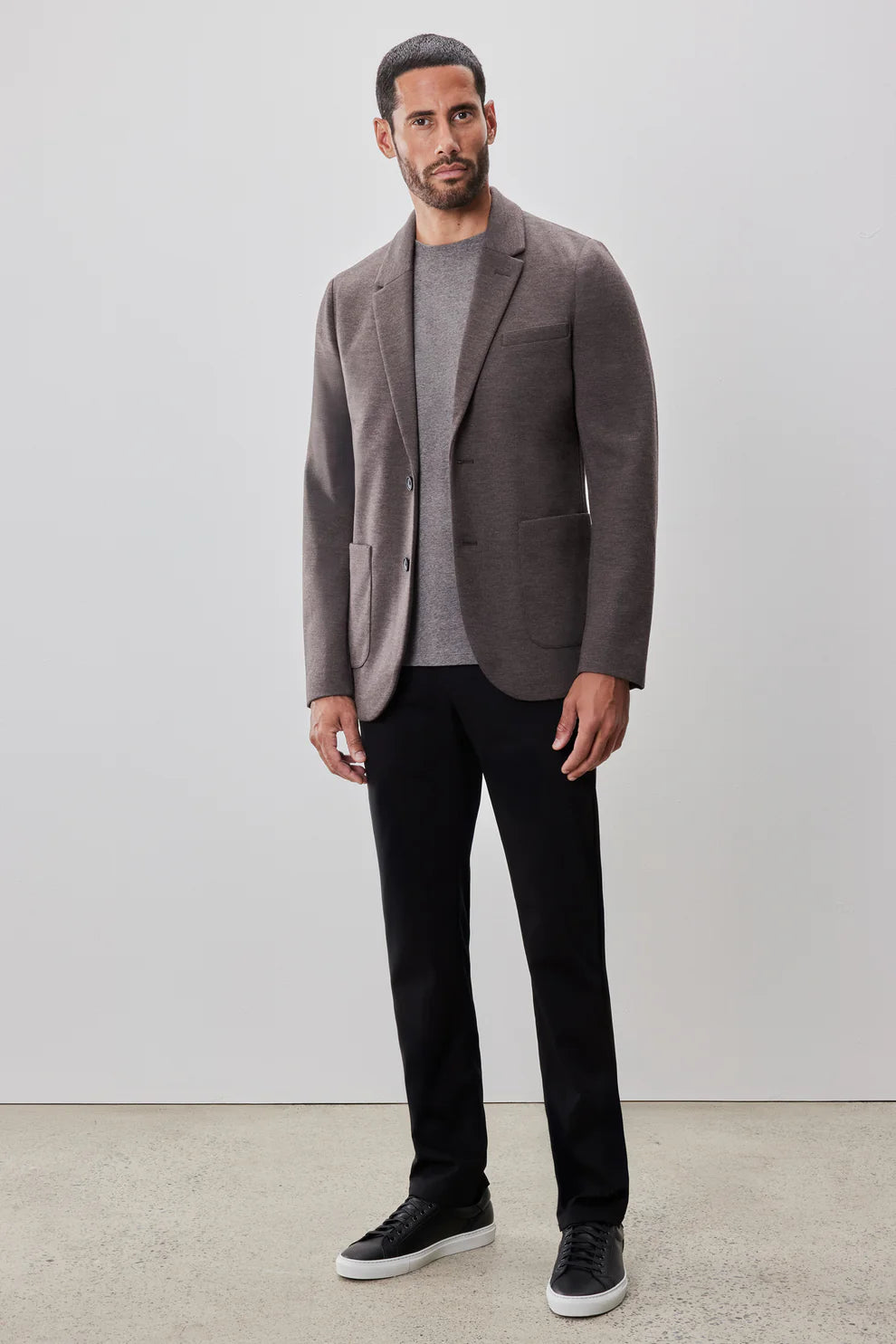 Robert Barakett | Veston de sport en tricot "Blum" - Brun