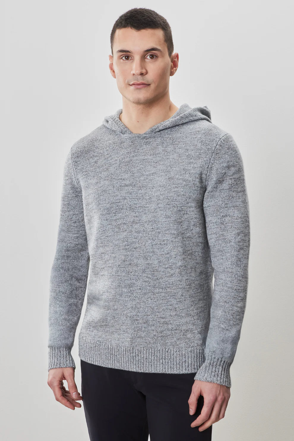 Robert Barakett | Sweat à capuche en laine "Wildman" - Gris
