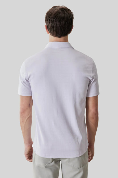 Robert Barakett | Chemise à manches courtes "Sterling" - Lavande