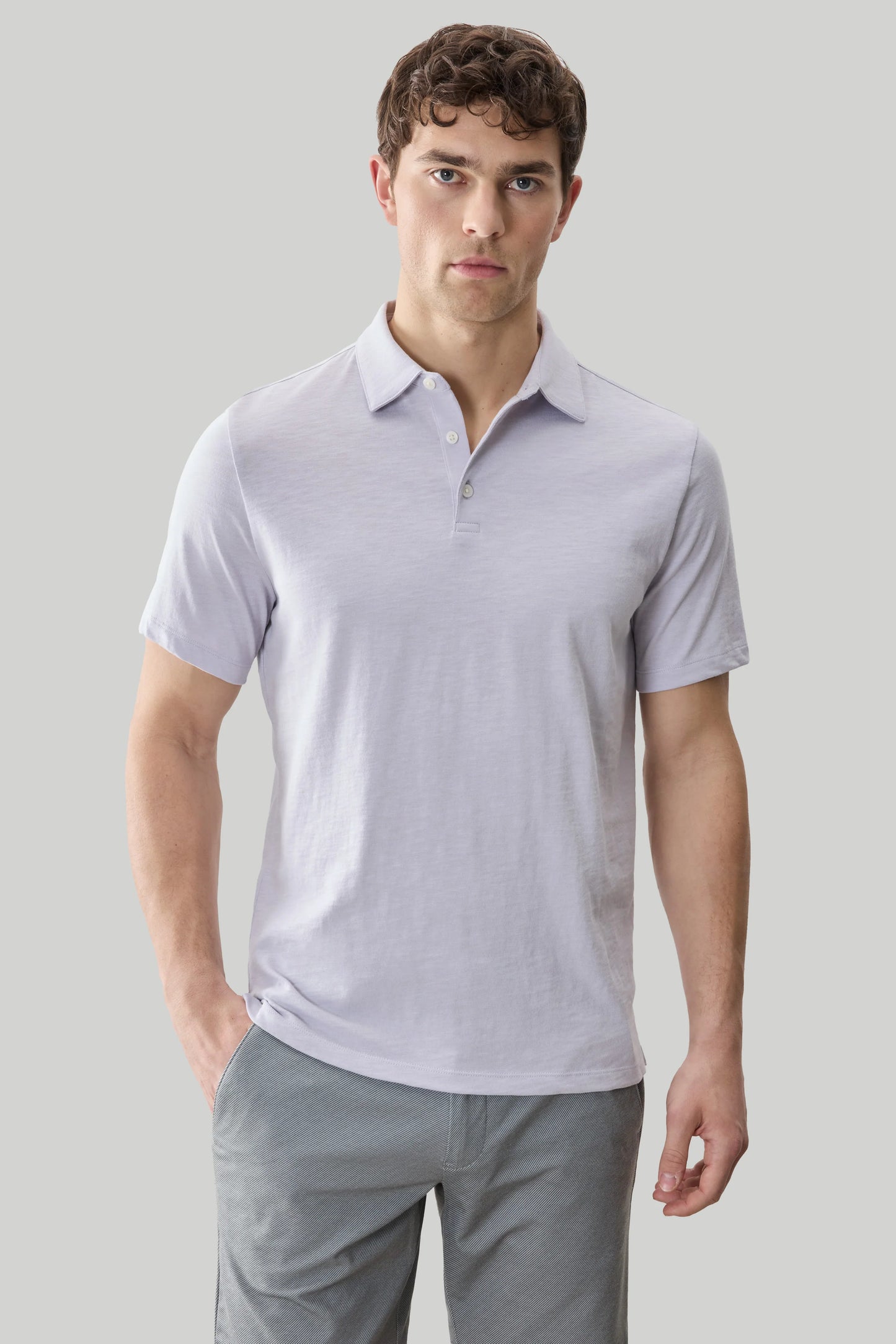 Polo manche courte | Brightwood - Lavnd