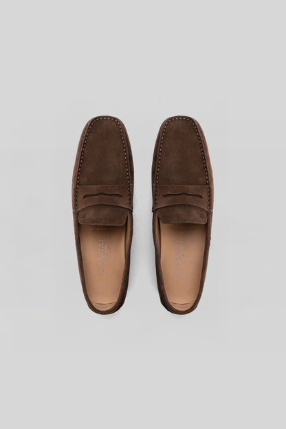 Robert Barakett | Le mocassin "Conor Penny" - Tabac