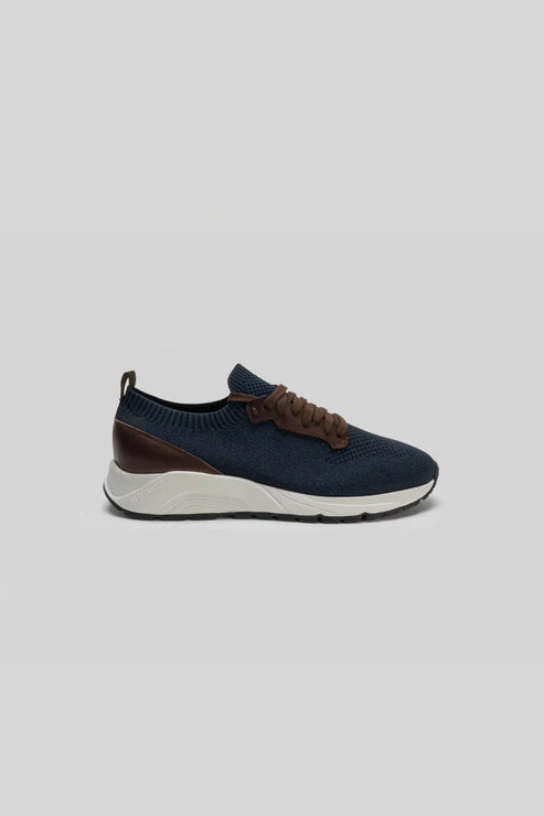 Robert Barakett | baskets "Bryce Knit" - Bleu marin