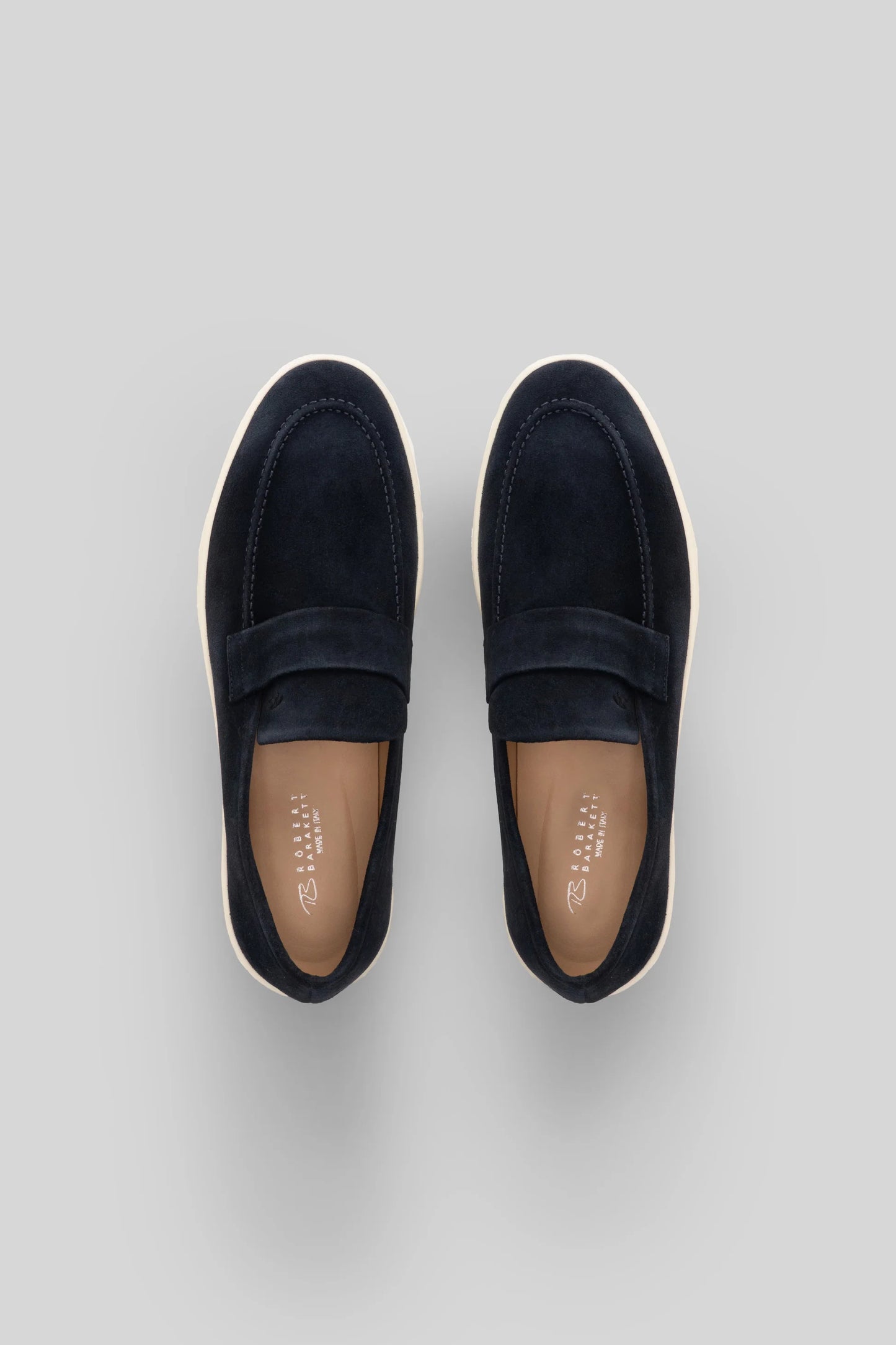 Robert Barakett | Le mocassin "Walter" - Bleu marin
