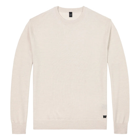 WAHTS | Pull à col rond "Reynolds" - Beige