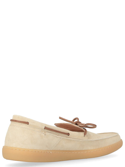 Astorflex | Mocassins ''Rivaflex'' en daim - Écru