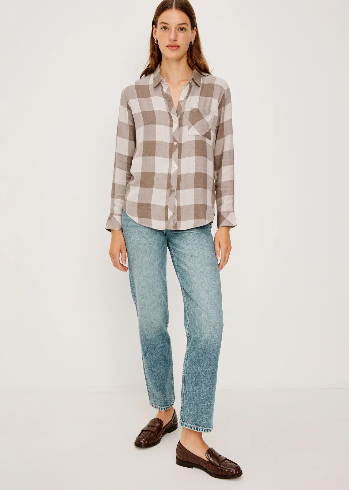 Rails | Chemise à carreaux ''Hunter'' - Marron