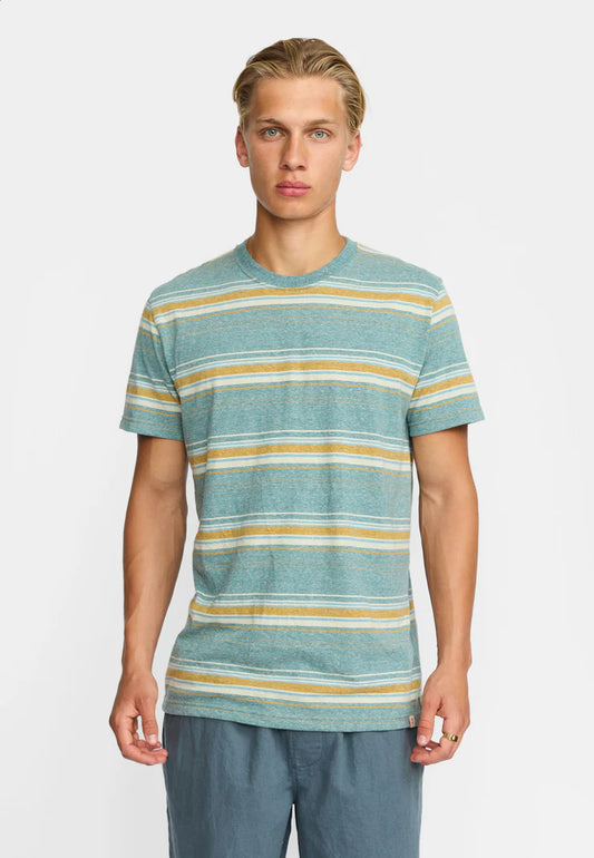 REVOLUTION | T-shirt classique / 1445 - Bleu Pétrole