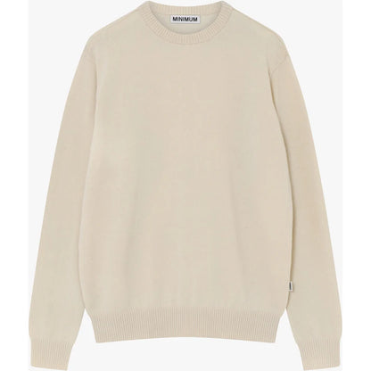 MINIMUM | Pull en tricot “Roland” - Mastic