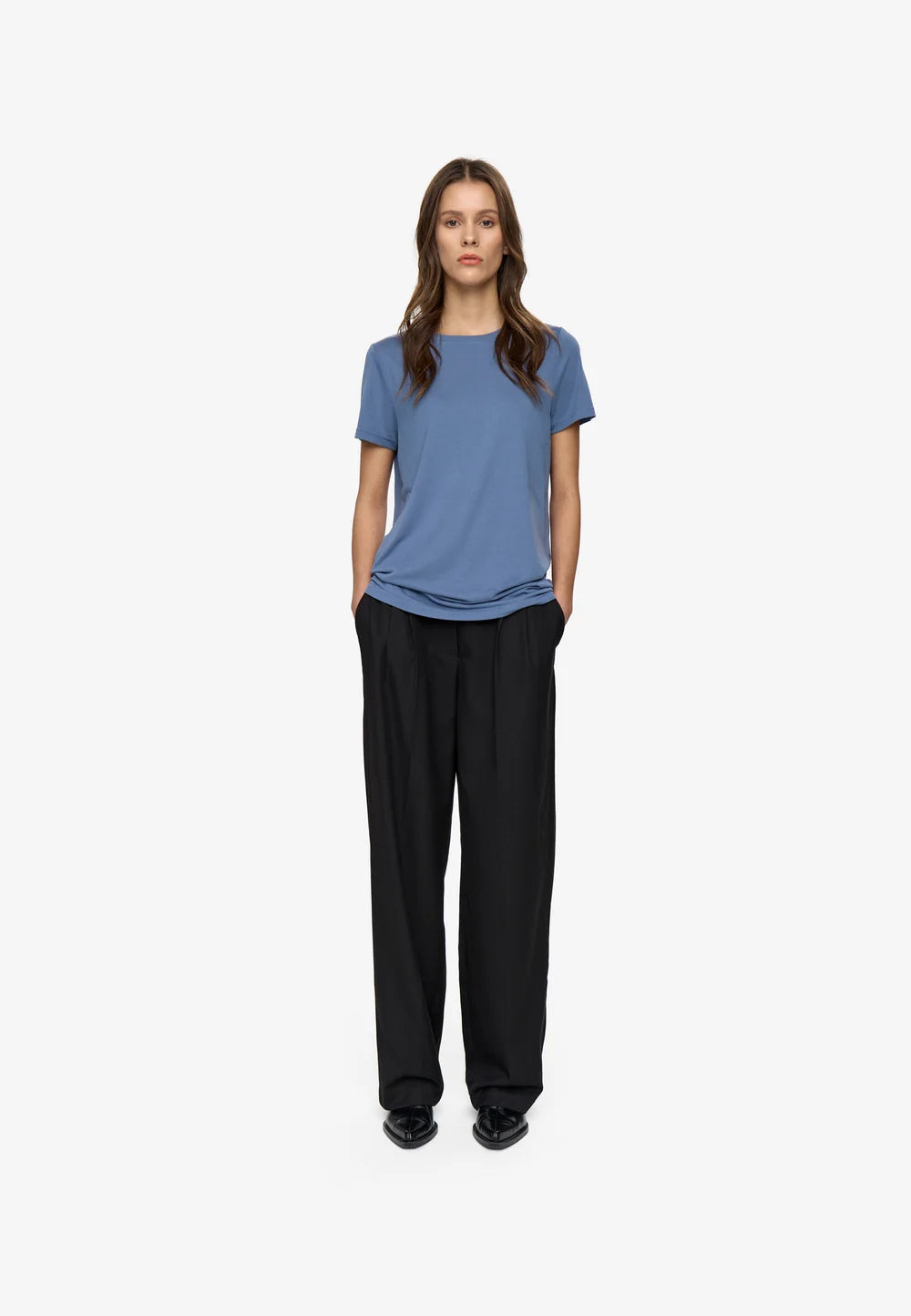 MINIMUM | T-Shirt 'Rynah' | Bleu