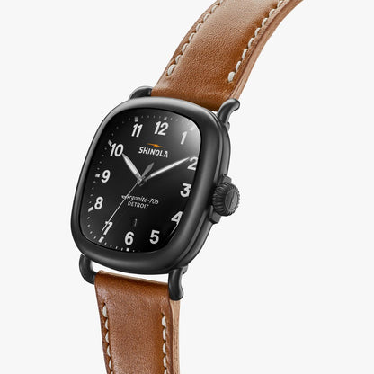 SHINOLA - Montre 'The Guardian' 41,5 mm avec cadran noir