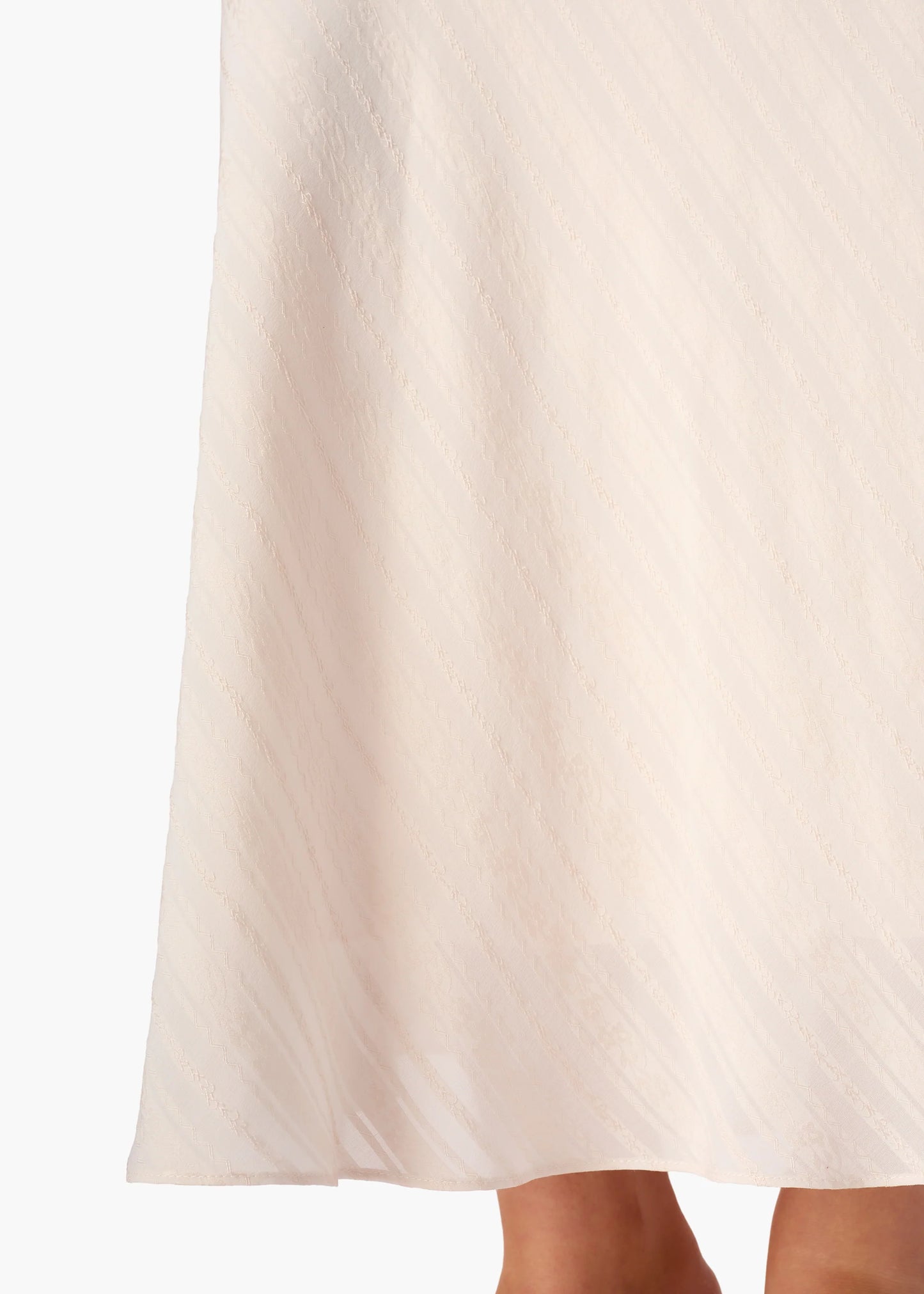 CAMI NYC | Jupe en soie "Piper"- Champagne