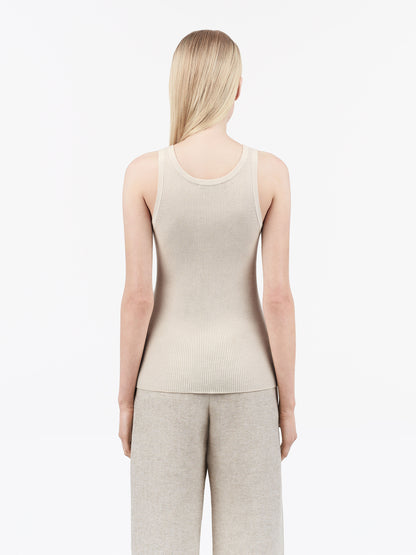 Tiger if Sweden | Débardeur en tricot "Rayer" | Crème
