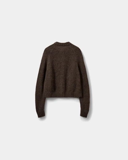 SOFIE SCHNOOR |Cardigan "Selmasw"- Marron foncé