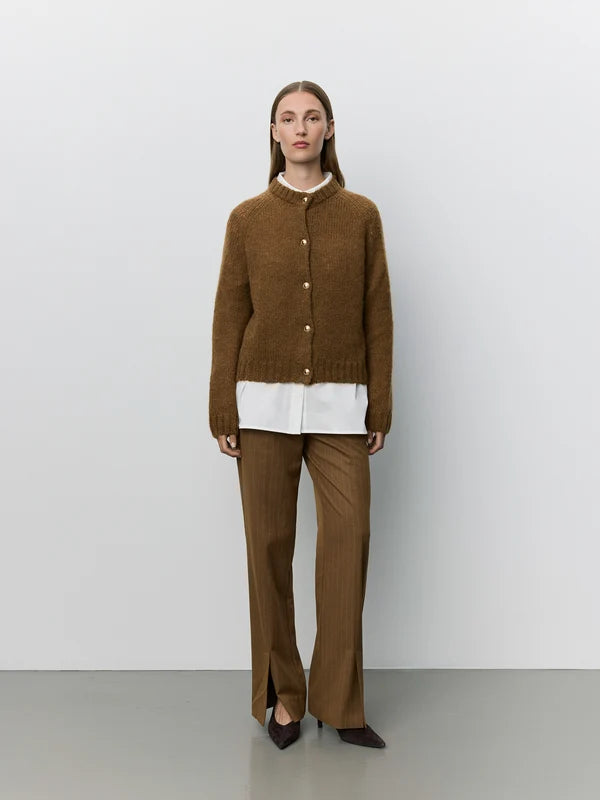 SOFIE SCHNOOR |Cardigan "Selmasw"- Marron érable