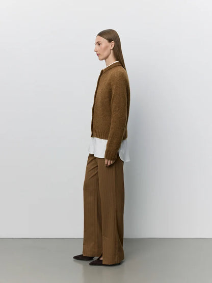 SOFIE SCHNOOR |Cardigan "Selmasw"- Marron érable