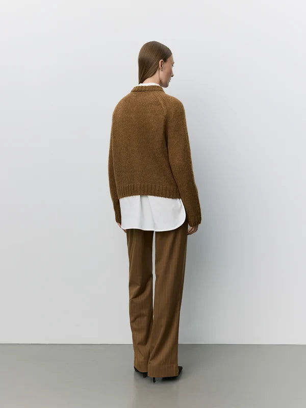 SOFIE SCHNOOR |Cardigan "Selmasw"- Marron érable