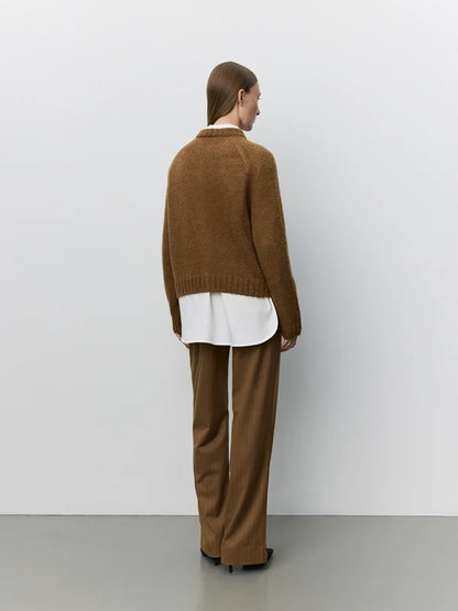 SOFIE SCHNOOR |Cardigan "Selmasw"- Marron érable
