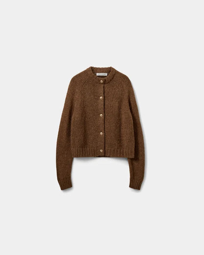 SOFIE SCHNOOR |Cardigan "Selmasw"- Marron érable