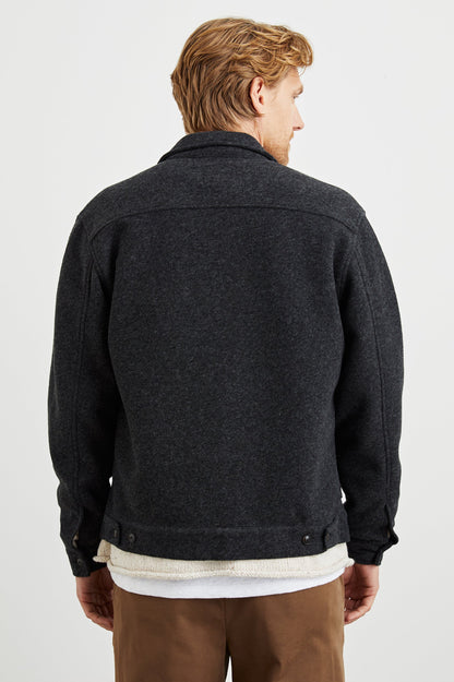 Rails | Veste ''Shael'' à texture bouclée laineuse - Gris